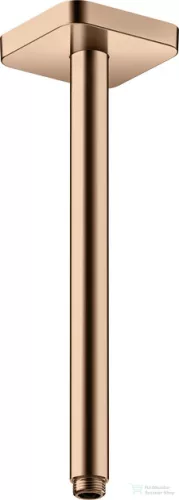 Hansgrohe AXOR SHOWERSOLUTIONS Softsquare 30 cm-es mennyezeti zuhanykar, polírozott vörös arany hatású 26966300