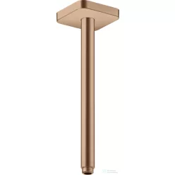   Hansgrohe AXOR SHOWERSOLUTIONS Softsquare 30 cm-es mennyezeti zuhanykar, szálcsiszolt vörös arany hatású 26966310