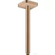 Hansgrohe AXOR SHOWERSOLUTIONS Softsquare 30 cm-es mennyezeti zuhanykar, szálcsiszolt vörös arany hatású 26966310