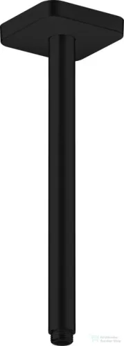 Hansgrohe AXOR SHOWERSOLUTIONS Softsquare 30 cm-es mennyezeti zuhanykar, matt fekete 26966670