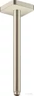 Hansgrohe AXOR SHOWERSOLUTIONS Softsquare 30 cm-es mennyezeti zuhanykar, szálcsiszolt nikkel 26966820