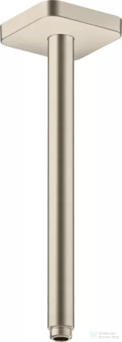 Hansgrohe AXOR SHOWERSOLUTIONS Softsquare 30 cm-es mennyezeti zuhanykar, szálcsiszolt nikkel 26966820