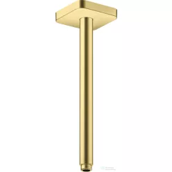   Hansgrohe AXOR SHOWERSOLUTIONS Softsquare 30 cm-es mennyezeti zuhanykar, szálcsiszolt sárgaréz 26966950