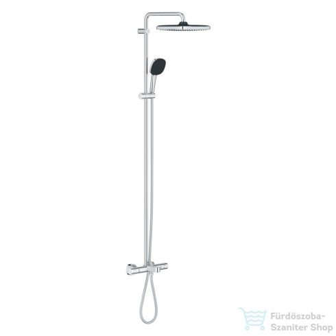 Grohe VITALIO Comfort 250 termosztátos zuhanyrendszer kádtöltővel,króm 26984001