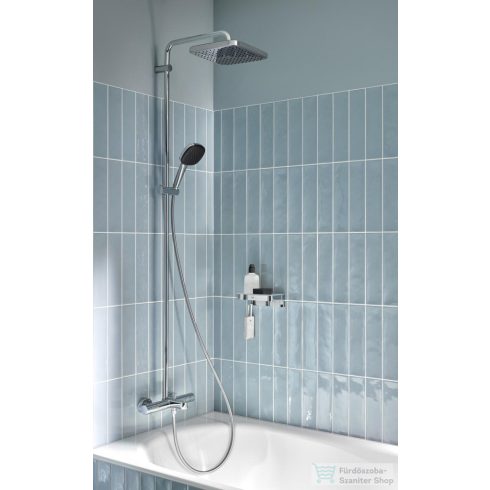 Grohe VITALIO Comfort 250 termosztátos zuhanyrendszer kádtöltővel,króm 26984001