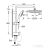 Grohe VITALIO START SYSTEM FLEX 250 zuhanyrendszer csaptelep nélkül,króm 26989001