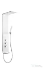 Hansgrohe Raindance Lift 180 2jet zuhanypanel falsíkon kívüli szereléshez, fehér/króm 27008400