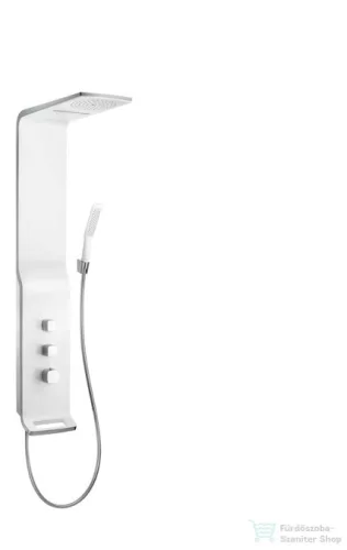 Hansgrohe Raindance Lift 180 2jet zuhanypanel falsíkon kívüli szereléshez, fehér/króm 27008400