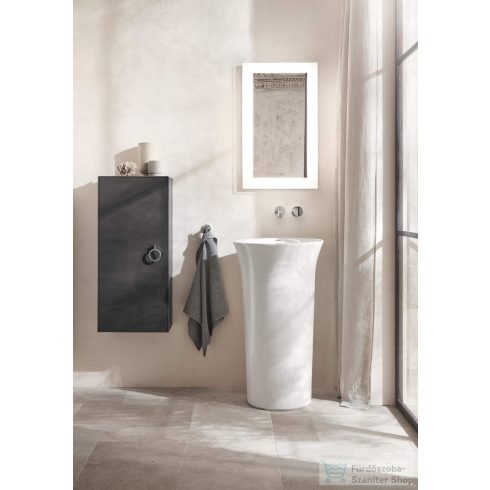 Duravit WHITE TULIP szabadonálló mosdó szifonnal,kerámia fedeles leeresztővel 2702500070