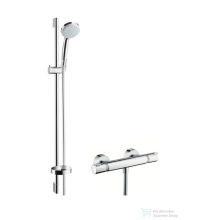   Hansgrohe HG Croma 100 Vario EcoSmart/EcostatComfort Combi 0,90 m szett, króm 27033000