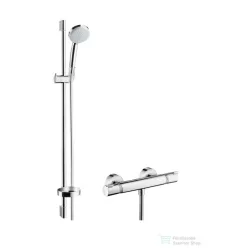   Hansgrohe HG Croma 100 Vario EcoSmart/EcostatComfort Combi 0,90 m szett, króm 27033000