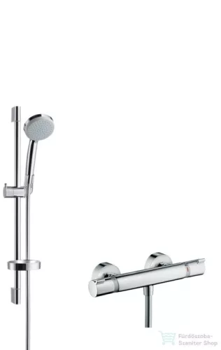 Hansgrohe HG Croma 100 Vario//EcostatComfort Combi 0,65 m szett, króm 27034000