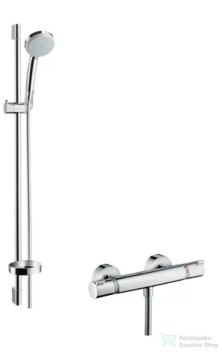 Hansgrohe HG Croma 100 Vario//EcostatComfort Combi 0,90 m szett, króm 27035000
