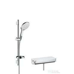   Hansgrohe HG Ecostat Select falsíkon kívüli zuhanycsaptelep/RD Select S 150, 0,65 m szett, fehér króm 27036400