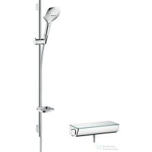   Hansgrohe ECOSTAT Select termosztátos zuhanycsaptelep zuhanyszettel, króm 27039000