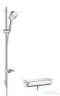 Hansgrohe HG Ecostat Select Combi/Raindance Select E 120 3jet 0,90m, króm/fehér 27039400
