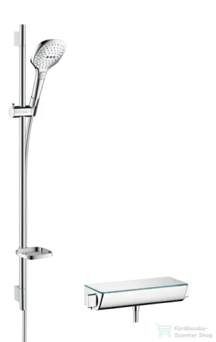 Hansgrohe HG Ecostat Select Combi/Raindance Select E 120 3jet 0,90m, króm/fehér 27039400