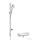 Hansgrohe HG Ecostat Select Combi/Raindance Select E 120 3jet 0,90m, króm/fehér 27039400