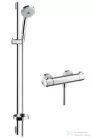 Hansgrohe Croma 100 Ecostat 1001 SL Combi 0,90m Croma 100 Multi 3 jet kézizuhannyal 27085000