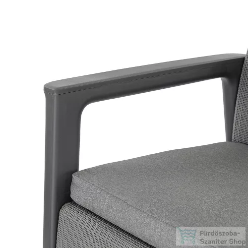 Curver Scandi Quartet set kerti bútor garnitúra grafit-hűvösszürke