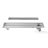 AQUALINE PAVINO padlóösszefolyó burkolható rosttal, 86x14cm, inox 2710-90