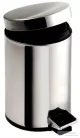 AQUALINE SIMPLE LINE szemetes kosár, átm:210x280mm, 5l, fényes inox (27105)