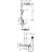 Hansgrohe Rainmaker Select 460 3jet Showerpipe 27106400