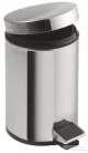AQUALINE SIMPLE LINE szemetes kosár, átm:250x400mm, 12l, fényes inox (27112)