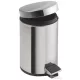AQUALINE SIMPLE LINE szemetes kosár, átm:250x400mm, 12l, fényes inox (27112)