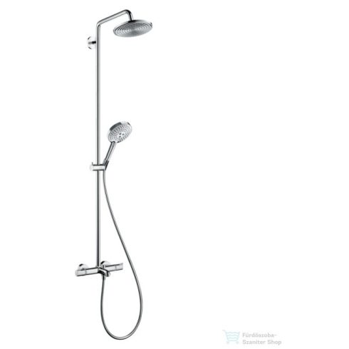 Hansgrohe Raindance Select 240 Showerpipe kádhoz 450 mm-es elforgatható zuhanykarral, DN15, króm 27117000