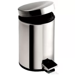   AQUALINE SIMPLE LINE szemetes kosár, átm:300x450mm, 20l, fényes inox (27120)