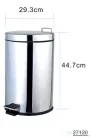 AQUALINE SIMPLE LINE szemetes kosár, átm:300x450mm, 20l, fényes inox (27120)