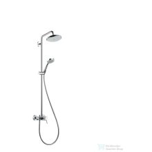   Hansgrohe Croma 220 Showerpipe egykaros csapteleppel és 400 mm-es elforgatható zuhanykarral, DN15, króm 27222000