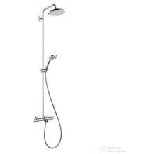   Hansgrohe Croma 220 Showerpipe kádhoz 400 mm-es elforgatható zuhanykarral, DN15, króm 27223000