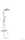 Hansgrohe HG Crometta S 240 Showerpipe EcoSmart króm 27268000