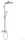 Hansgrohe HG Crometta S 240 Showerpipe egykaros csapteleppel, króm 27269000