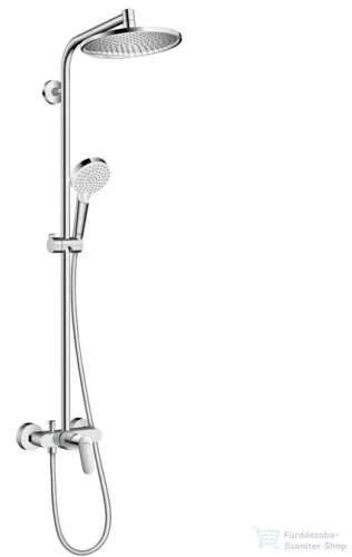 Hansgrohe HG Crometta S 240 Showerpipe egykaros csapteleppel, króm 27269000