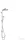 Hansgrohe HG Crometta S 240 Showerpipe Reno EcoSmart króm 27270000