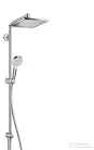 Hansgrohe Crometta E 240 1jet Reno EcoSmart Showerpipe zuhanyrendszer csaptelep nélkül 27289000