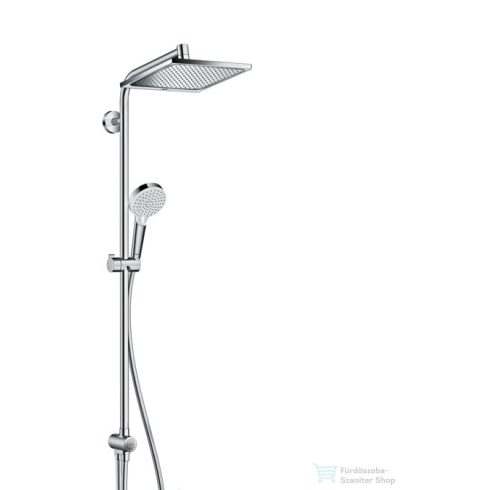 Hansgrohe Crometta E 240 1jet Reno EcoSmart Showerpipe zuhanyrendszer csaptelep nélkül 27289000