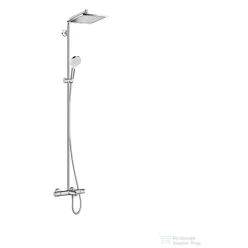   Hansgrohe HG Crometta E 240 Showerpipe kádakhoz, termosztáttal, króm 27298000