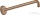 Hansgrohe AXOR MONTREUX zuhanykar 38,9 cm-es zuhanykar,szálcsiszolt vörös arany hatású 27348310