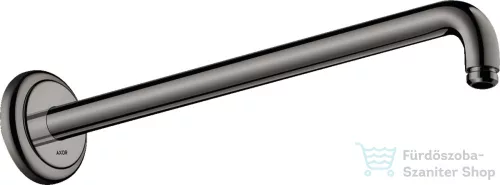 Hansgrohe AXOR MONTREUX zuhanykar 38,9 cm-es zuhanykar,polírozott fekete króm 27348330