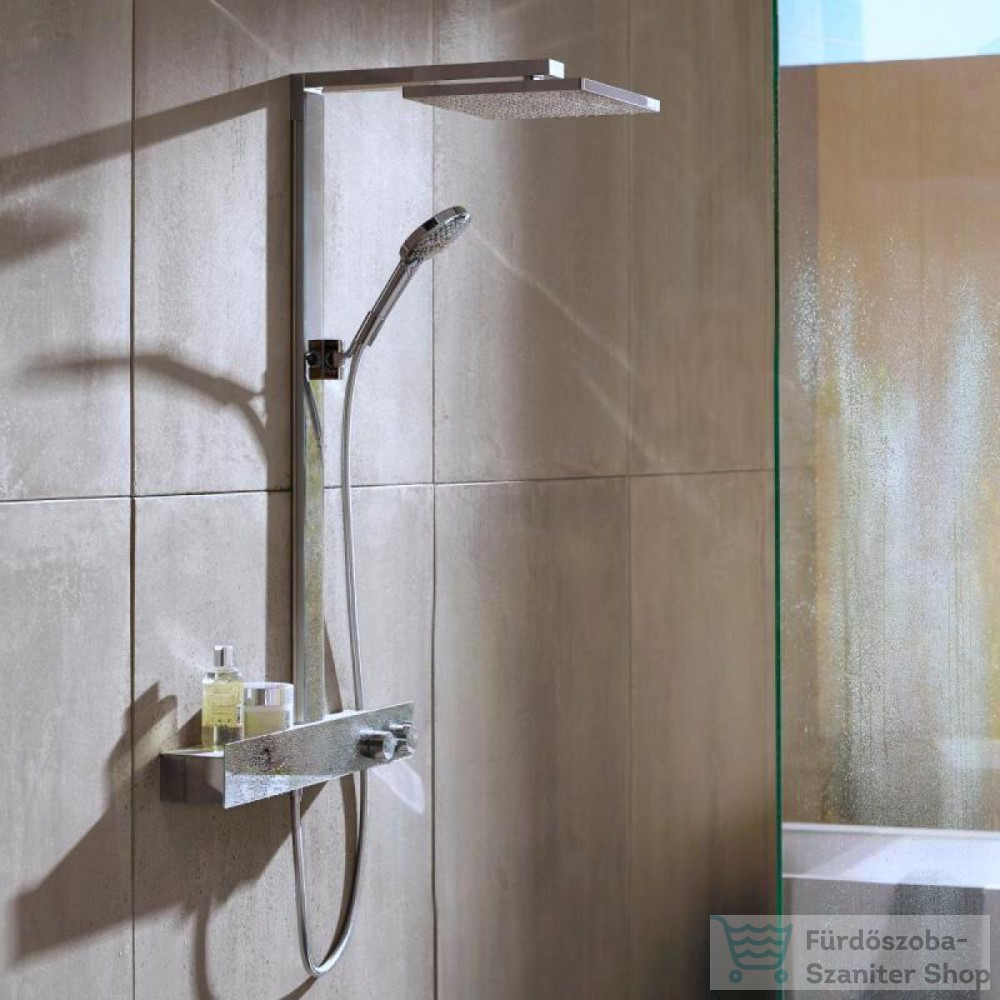 Hansgrohe Raindance Square 300 1jet Showerpipe 27361000 Fürdősz