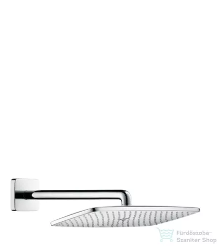 Hansgrohe Raindance E 360 AIR 1jet fejzuhany DN15, 390 mm-es zuhanykarral, króm 27376000