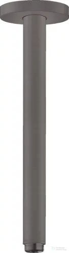 Hansgrohe 300 mm-es mennyezeti zuhanykar, szálcsiszolt fekete/króm 27389340