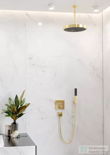 Hansgrohe 300 mm-es mennyezeti zuhanykar, polírozott arany hatású 27389990