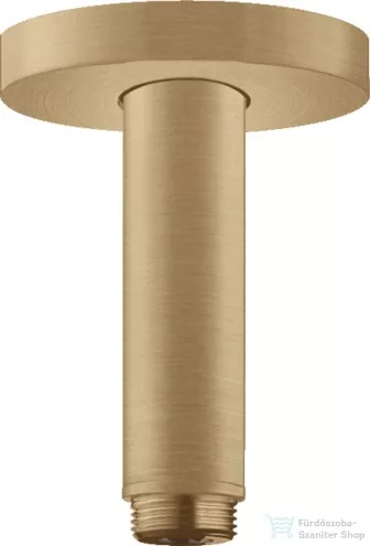 Hansgrohe mennyezeti csatlakozó S 10 cm, szálcsiszolt bronz 27393140