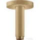 Hansgrohe mennyezeti csatlakozó S 10 cm, szálcsiszolt bronz 27393140