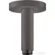 Hansgrohe mennyezeti csatlakozó S 10 cm, szálcsiszolt fekete/króm 27393340